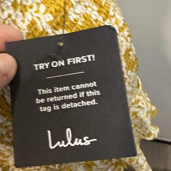 NWT Lulus floral halter mini dress - Picture 6 of 11